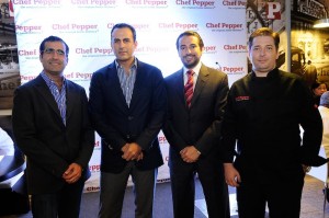 Desde la izquierda, Manuel Funcía, Luis Dihmes, Diego Fernández y Gaspar Fuster.
