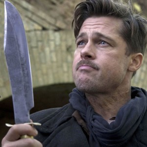 En "Inglourious Basterds", de Quentin Tarantino, Brad Pitt se desdoble como nunca.