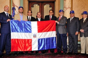 Danilo Medina y el Licey ene 30 2014