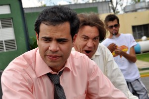 Escena de la comedia "Pal campamento" de Roberto Ángel Salcedo.