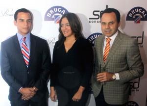 Saymon Díaz, Heidi Pineda  y Adalberto Rodríguez.