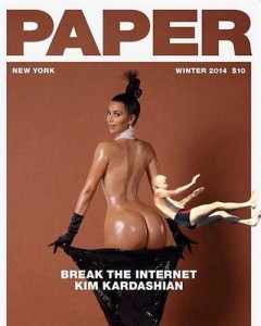 Kim Kardashian Paper cover Nov 2014